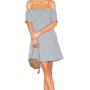 AG Adriano Goldschmied Harley Mini Dress (off shoulder with pocket both side)